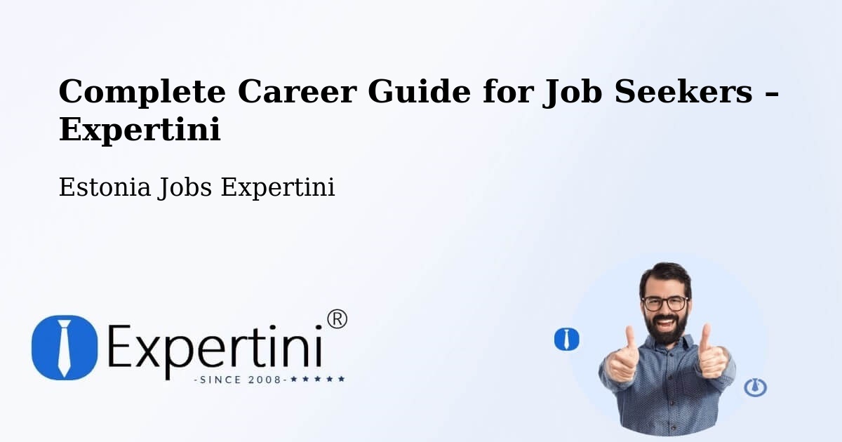 Career Guide for Job Seekers – Mustvee - Mustvee, Estonia Jobs Expertini
