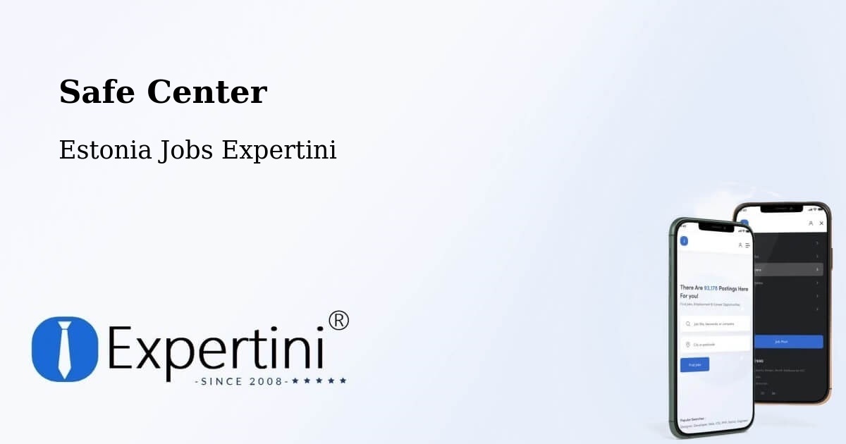 Safety Center – Mustvee - Estonia Jobs Expertini